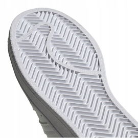 Zapatillas adidas Superstar J blancas para niños EF5399 blanco 5