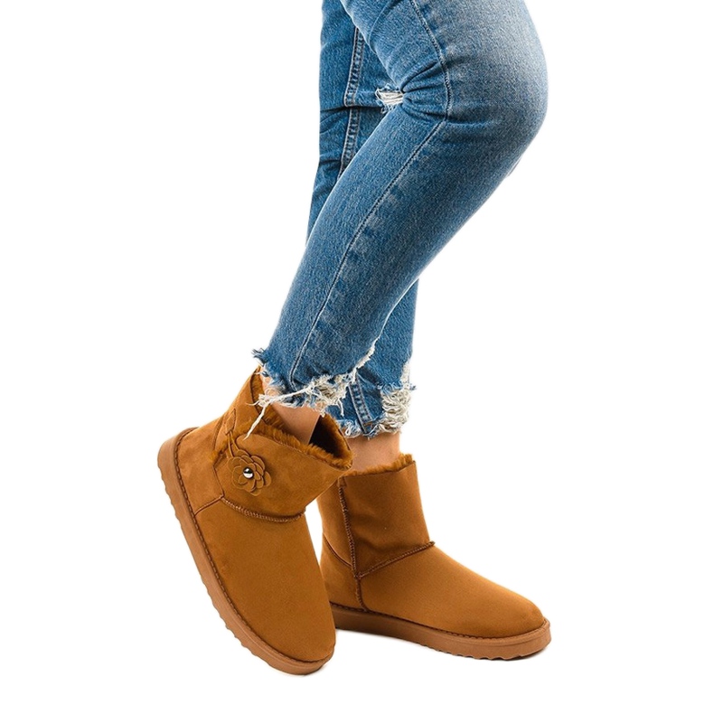 Botas marrones con aislamiento, tipo emu Harelana marrón 1