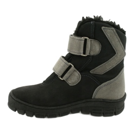 Botas negras con membrana Mazurek 1351 negro gris 1