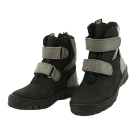 Botas negras con membrana Mazurek 1351 negro gris 2