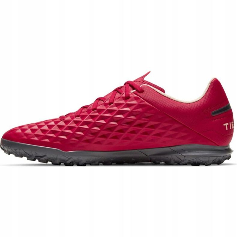 Zapatillas de fútbol Nike Tiempo Legend 8 Club Tf AT6109 608 rojo rojo 1