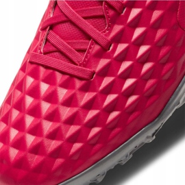 Zapatillas de fútbol Nike Tiempo Legend 8 Club Tf AT6109 608 rojo rojo 7