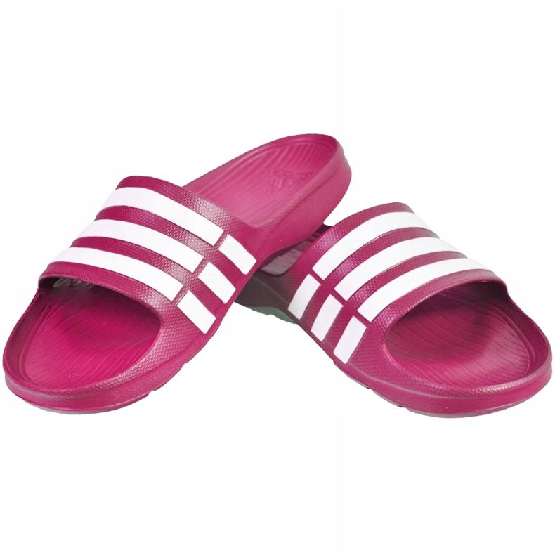 Adidas Duramo Slide K zapatillas rosas G06797 rosado 1