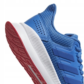 Zapatillas de running para niños adidas Falcon K azul F36540 4