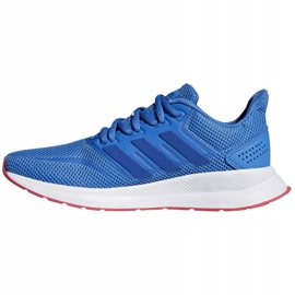Zapatillas de running para niños adidas Falcon K azul F36540 1