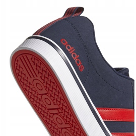 Zapatillas adidas Vs Pace hombre B74317 azul marino rojo 4