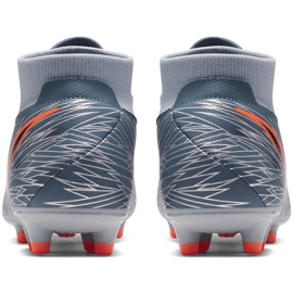Zapatillas de fútbol Nike Phantom Vsn Academy Df FG / MG AO3258 408 multicolor gris 4