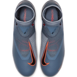 Zapatillas de fútbol Nike Phantom Vsn Academy Df FG / MG AO3258 408 multicolor gris 1