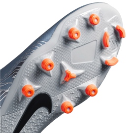 Zapatillas de fútbol Nike Phantom Vsn Academy Df FG / MG AO3258 408 multicolor gris 5