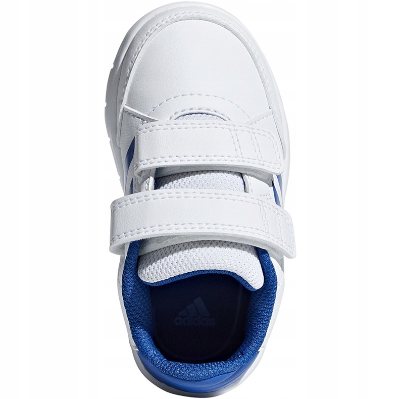 Adidas AltaSport Cf I zapatillas infantiles blancas y azules D96844 blanco 1