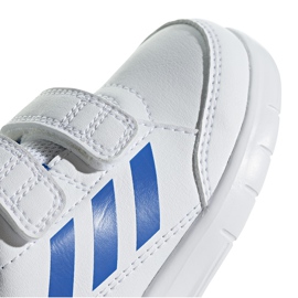 Adidas AltaSport Cf I zapatillas infantiles blancas y azules D96844 blanco 3