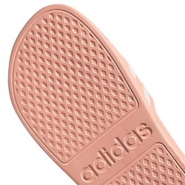 Zapatillas de mujer Adidas Adilette Aqua salmon EE7345 rosado 6