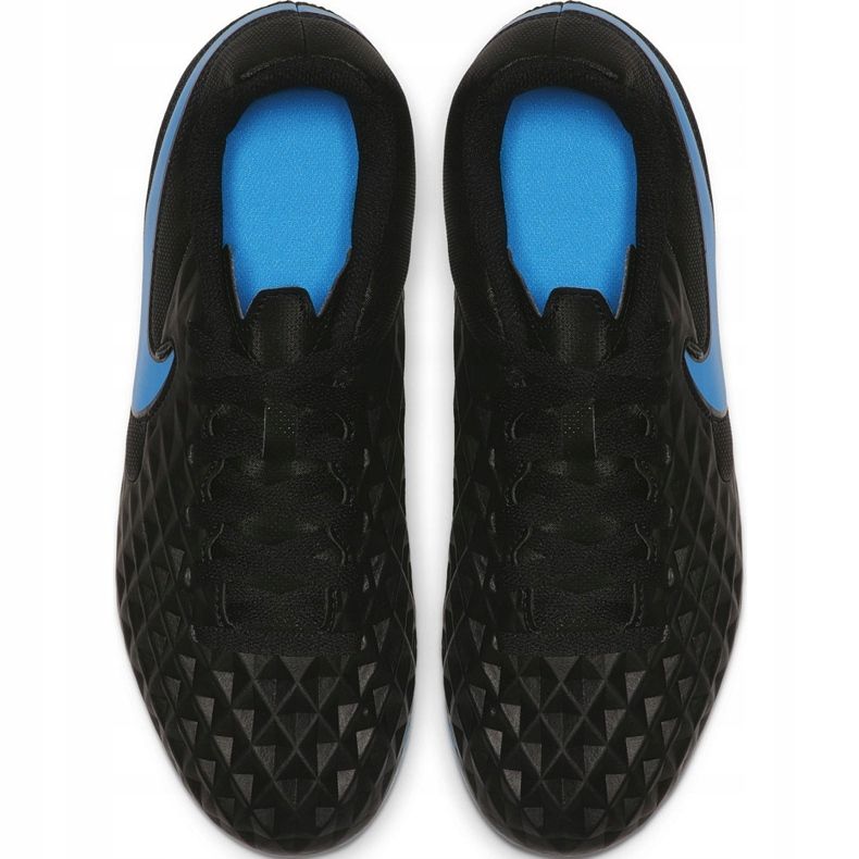 Zapatillas de fútbol Nike Tiempo Legend 8 Club FG / MG AT6107 004 negro negro 1