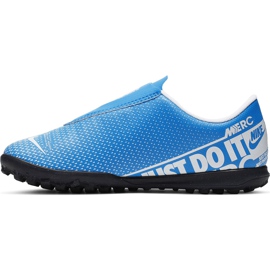 Zapatos de fútbol Nike Mercurial Vapor 13 Club Tf PS (V) Junior AT8178 414 azul 2