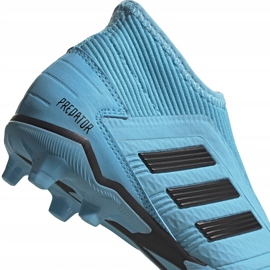 Botas de fútbol adidas Predator 19.3 Ll Fg Junior azul EF9039 4