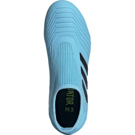 Botas de fútbol adidas Predator 19.3 Ll Fg Junior azul EF9039 1