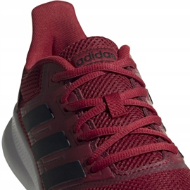 Zapatillas hombre adidas Runfalcon burgundy EE8154 rojo multicolor 3