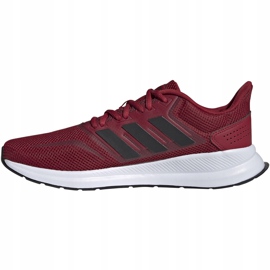 Zapatillas hombre adidas Runfalcon burgundy EE8154 rojo multicolor 2