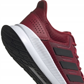 Zapatillas hombre adidas Runfalcon burgundy EE8154 rojo multicolor 4