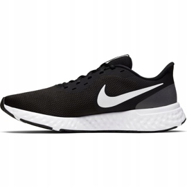 Zapatillas Nike Revolution 5 negras para hombre BQ3204 002 negro 2