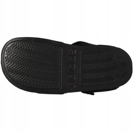 Adidas Adilette Sandal K sandalias negras para niño G26879 negro 6