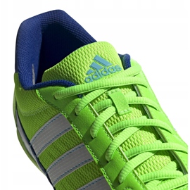 Zapatillas de fútbol Adidas Super Sala verde y azul FV2564 3