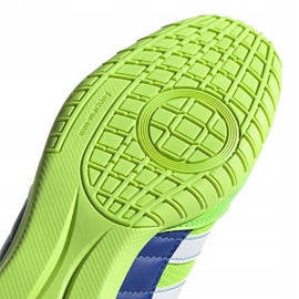 Zapatillas de fútbol Adidas Super Sala verde y azul FV2564 5