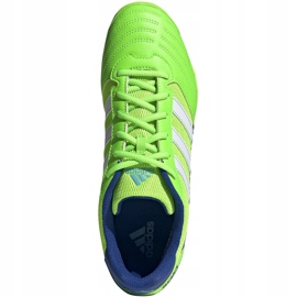 Zapatillas de fútbol Adidas Super Sala verde y azul FV2564 1