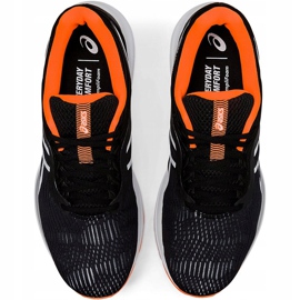 Zapatillas de hombre Asics Gel Pulse 11 negro y naranja 1011A550 003 1