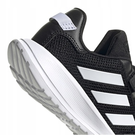 Zapatillas adidas Tensaur Run C para niños negras y blancas EG4146 blanco negro 4