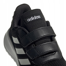 Zapatillas adidas Tensaur Run C para niños negras y blancas EG4146 blanco negro 3