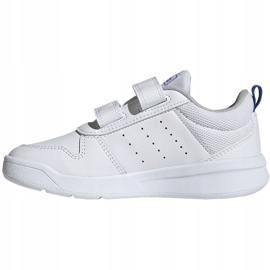 Zapatillas adidas Tensaur C para niños blancas y azules EF1096 blanco 2