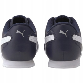Zapatillas de hombres Puma Turino azul marino-blanco 371113 04 5