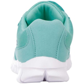 Zapatos para niños Kappa Follow K, menta-azul marino 260604K 3767 verde 4