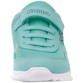 Zapatos para niños Kappa Follow K, menta-azul marino 260604K 3767 verde 3