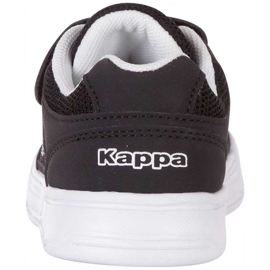 Zapatos Kappa Dalton K negro y blanco 260779K 1110 4
