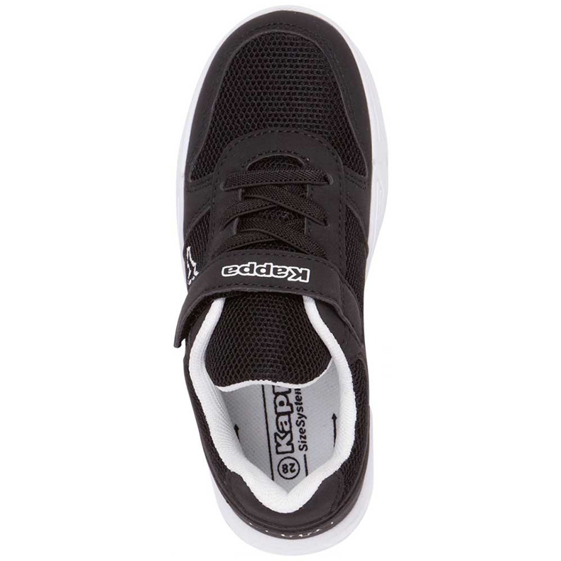 Zapatos Kappa Dalton K negro y blanco 260779K 1110 1