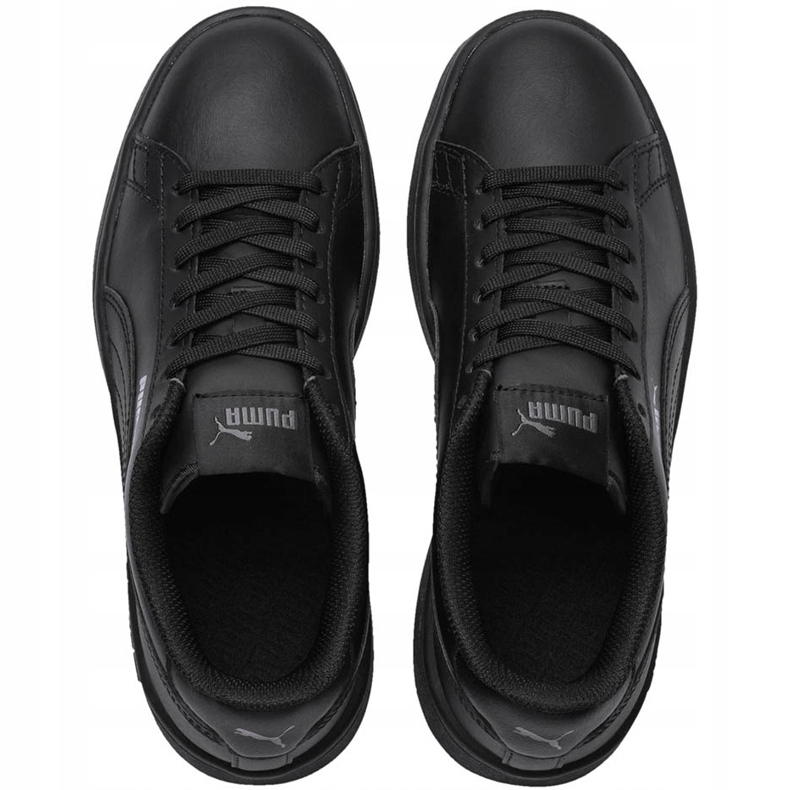 Zapatos para niños Puma Smash v2 L Jr negro 365170 01 1