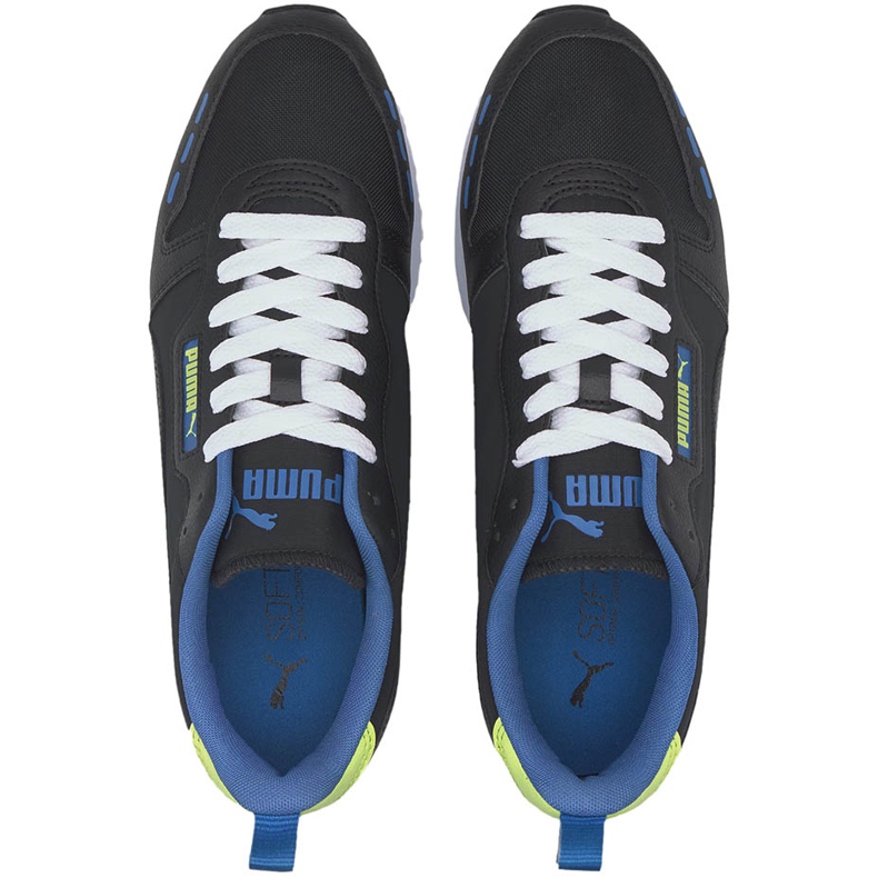 Zapatillas de hombres Puma R78 Neon negras 373203 01 negro 1