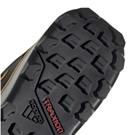 Zapatillas de hombre adidas Terrex Agravic Tr negras y turquesa FV2418 negro verde amarillo 4