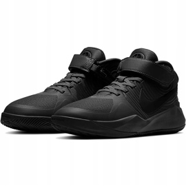 Zapatillas Nike Team Hustle 9 Flyease negras para niños BV2952010 negro negro 2