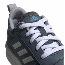 Zapatillas adidas Tensaur K grises FV9450 para niños 3