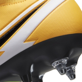 Calzado de fútbol Nike Mercurial Superfly 7 Academy Sg Pro Ac BQ9141 801 naranja amarillo 6