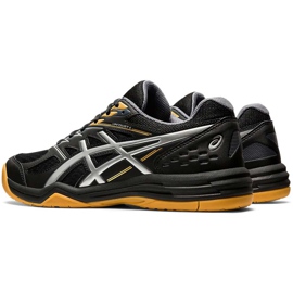 Zapatillas de voleibol Asics Upcourt 4 negras 1071A053 001 para hombre negro negro 4
