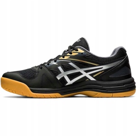 Zapatillas de voleibol Asics Upcourt 4 negras 1071A053 001 para hombre negro negro 2