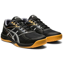 Zapatillas de voleibol Asics Upcourt 4 negras 1071A053 001 para hombre negro negro 3