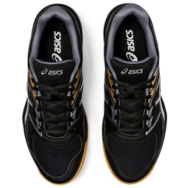Zapatillas de voleibol Asics Upcourt 4 negras 1071A053 001 para hombre negro negro 1