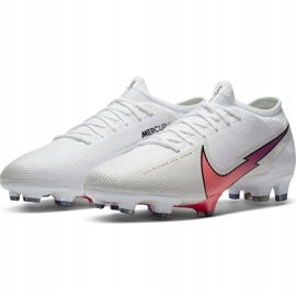 Calzado de fútbol Nike Mercurial Vpor 13 Pro Fg AT7901 163 blanco blanco 3