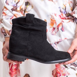 Marquiz Botas de vaquero con estilo negro 1