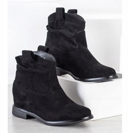 Marquiz Botas de vaquero con estilo negro 3